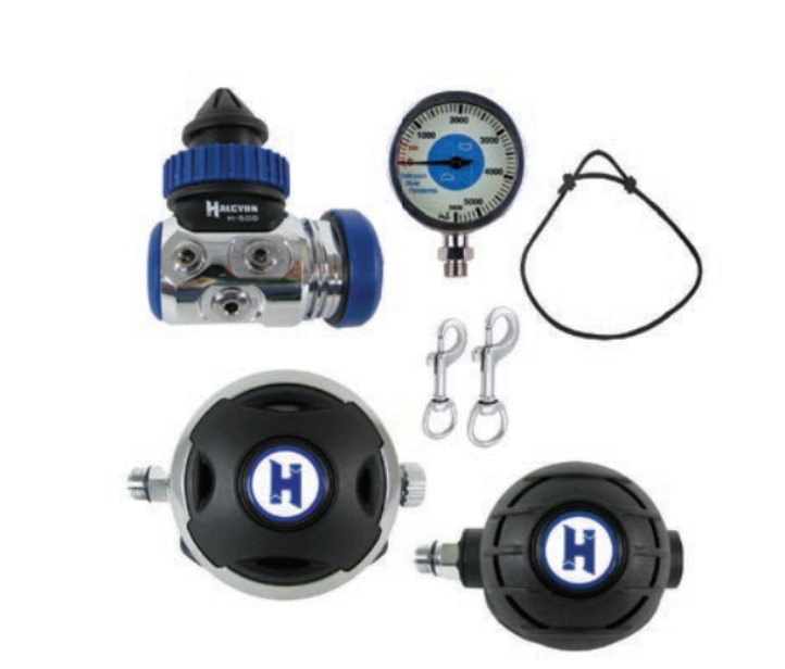 H-50P Single Cylinder Halo/Aura Regulator Package