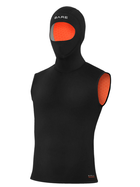 Bare ultrawarmth hooded vest 5/3