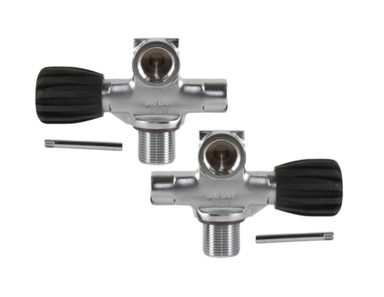 Single valves 232bar or 300bar for Sidemount or Manifolds
